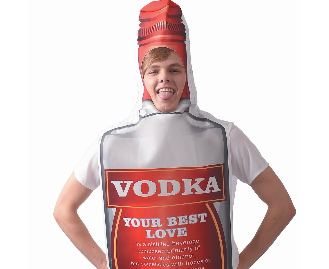Costume for adult Vodka (top), size 52